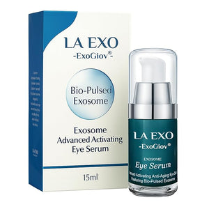 Exosome Eye Serum ? Advanced Anti-Aging Eye Treatment for Puffiness Dark Circles &amp Fine Lines ? Brightening Smoothing &amp Hydrating Undereye Skin Care for a Youthful Look ? 15ml