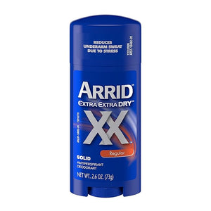 Arrid XX Antiperspirant/Deodorant Maximum Strength Solid Regular 2.6 oz (73 g) (Pack of 6)
