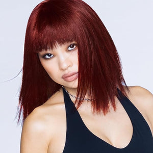 XMONDO Color Deep Red Brown Color Depositing Mask &amp; Semi-Permanent Hair Dye Super Gloss Infused with Bond Boosters for Nourishment, Revitalize &amp; Repair, Vegan Formula, 8 Fl Oz