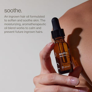 Maude Soothe - Ingrown Hair Treatment &amp; After Shave Oil - Post Shave Skin Care for Legs, Underarms &amp; Sensitive Areas - Safe for Sensitive Skin &amp; Dermatologist Approved (0.5 oz)