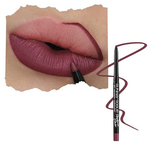Runway Rogue Designer Liner Lip Pencil, Matte Muted Plum Lip Liner Pencil and Lip Liner Sharpener, ¡®Start the Show¡¯