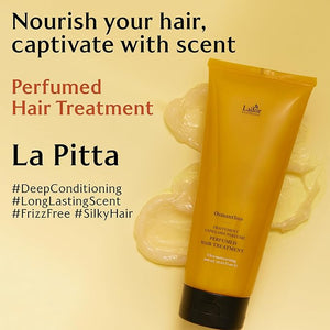 La¡¯dor perfumed hair treatment for damaged bleached &amp permed hair ? anti-frizz deep nourishing &amp hydrating hair mask ? non-oily moisturizing glossy &amp silky finish 01 La Pitta 5 fl oz Kor