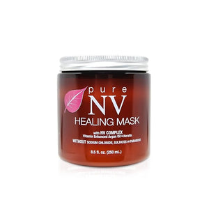 Healing Mask Deep Conditioner Hair Mask To Revitalize &amp; Soften Hair, Made From Natural Vitamins &amp; Minerals, Keratin, Collagen &amp; Argan Oil Infused To Repair, Restore &amp; Strengthen 8.5 Oz