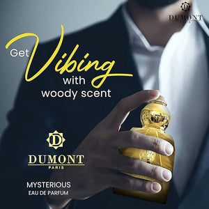 Dumont BOROUJ Mysterious - 85 ml - Alternative to Body Spray for Women &amp; Men - Unisex Fragrances - More Concentrated Replacement for Cologne - Musk with Aromatic Floral &amp; Amber Notes