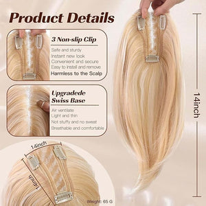 Clip in Hair Pieces for Women Toppers bangs hair clip Thinning Extensions Pieces Wiglets Covers Sparse hair loss