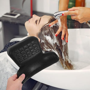 NOLITOY Hair Wash Basin Neck Cushion Waterproof Ergonomic Spa Pillow for Shampoo Bowl Integrated Design Bath Pillow for Barbers and Home Use
