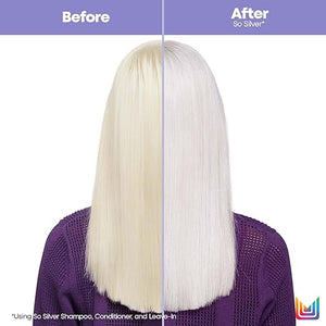 Matrix So Silver Purple Hair Mask - Deep Conditioning Repairs Damaged Blonde and Silver Strands Neutralizes Yellow Tones For Color-Treated or Bleached Hair