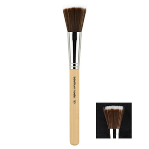 Bdellium Tools Professional Makeup Brush - Special FX Series 195 Large Stippling - With Soft Synthetic Fibers For Painting Bald Caps and Prosthetics (Bamboo 1pc)