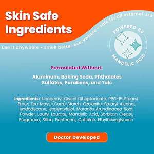 Lume Whole Body Deodorant - Smooth Solid Stick - 72 Hour Odor Control - Aluminum Free Baking Soda Free and Skin Loving - 2.6 Ounce (Pack of 3) (Unscented)