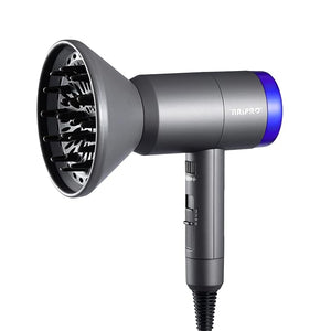 TIRIPRO Prisma Ultralight Dryer Blowout Brush Blow Dryer Professional Beauty Tool Brush for Curler Straightener Applicable for All Hair Type - (Black)