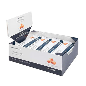 Metagenics Ultra Energy Bars - Helps Sustain Energy Caramel Sea Salt Flavored | 12 Bars