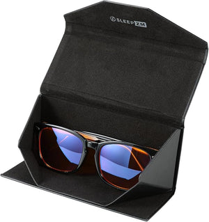 100% Blue Light Blocking Glasses - Women + Men - Better Sleep - Anti Eye Strain Protection - Computer Screens Gaming