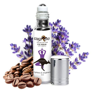 Caffeinated Eye Serum Nutrient-Dense 100% Pure Natural &amp Vegan (Lavender)