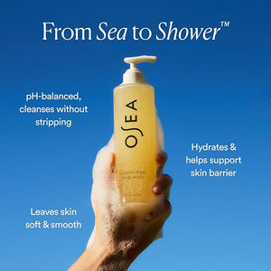 OSEA Undaria Algae¢â Body Wash 8 fl oz - Hydrating &amp Moisturizing Body Wash - Citrus Scented Cleanser