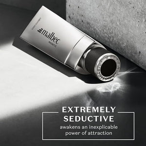 Malbec Magnetic Eau de Toilette By O Boticario Cologne For Men Long-Lasting Men's Fragrance French Oak Barrel-Aged Red Wine &amp Woody Fruity Scent 3.3 Ounce