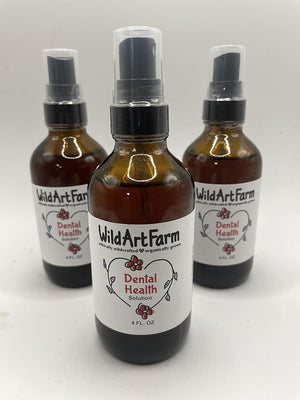 Spilanthes Based Dental Health Solution - Herbal Mouthwash Rinse &amp Gargle - Spray or Bulk Bottle (4 oz. Spray Bottle)