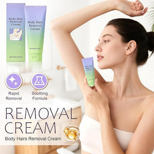 Hair Removal Cream for Women2025 New Gentle Facial Hair Removal CreamPainless Hairs Remover for Body Face LipsHair-Free Skin in 5 Minutes (3)