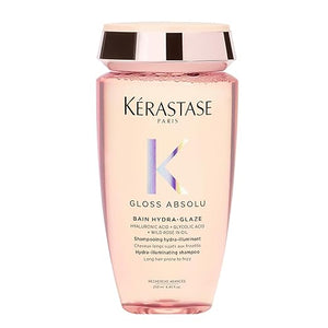 Kerastase Gloss Absolu High-Shine Anti-Frizz Shampoo - Cleanses &amp Reveals Ultimate Shine for Glossy &amp Bouncy Hair