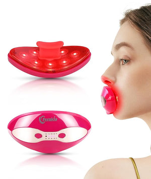 FERNIDA Red Light Lip Therapy for Women Rechargeable Lip Device with Heated Eye Care, Improve Lip Color &amp; Smooth Lip Wrinkles, Red