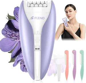 Epilator, Silent Smooth Glide Epilator for Women, 2 Speeds Facial Hair Removal Device with Silent Design, Cordless Rechargeable Hair Removal Epilators for Women Face Legs Bikini Arms Legs