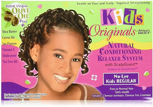 Africa's Best Kids Originals, Natural Conditioning Relaxer System with Scalp Guard 1 Ea (Pack of 7)