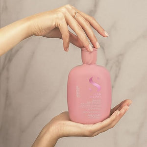 Alfaparf Milano Semi di Lino Moisture Nutritive Sulfate Free Shampoo and Hair Mask Set for Dry Hair - Hydrates Nourishes Softens - Safe on Color Treated Hair - Adds Shine and Softness