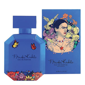 Frida Kahlo Blue Eau de Parfum for Women ? Floral Gourmand Fragrance with Agave, Coconut, Jasmine, Orange Blossom, Mexican Vanilla &amp; Amber Long-Lasting Perfume ? 1.7 oz Lacquered Bottle Made in US