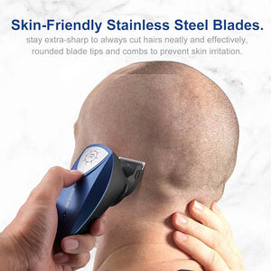 Hair Clipper for MenBalder Pro Head ShaverCordless Barber Self Haircut KitHead Trimmer for Bald MenBeard TrimmerBuzz Cut RazorProfessional Electric Razor202511014