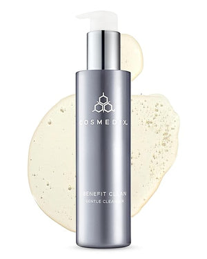 COSMEDIX Hydrating Cleanser for Women &amp Men Benefit Clean Gentle Face Wash Gel - Moisturizing Facial Cleanser &amp Pore Minimizer For All Skin Types - Makeup Remover for Glowing Skin