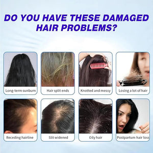 Scalp Treatment Massager Anti Hair Loss Care Machine with Scalp Comb Massage The Scalp Deeply and Care for Scalp Hair Follicles Scalp Care Physiotherapy Machine