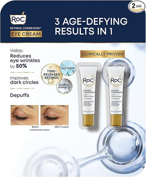 RoC Retinol Correxion Eye Cream 0.5 oz (Pack of 2)
