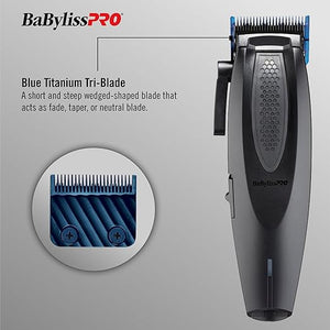 LithiumFX Cord/Cordless Lithium Ergonomic Hair Clippers for Men