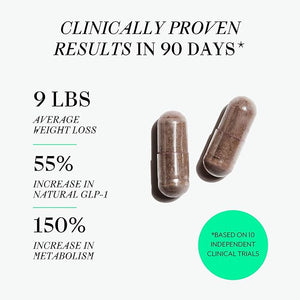 Veracity Metabolism Ignite - Boosts GLP-1 to Reduce Appetite and Cravings for Clinically Proven Weight Loss - Natural GLP-1 &amp; Metabolic Support Supplement - Burns Fat - Side Effect Free - 30 Servi