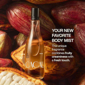 Natura Ekos Body Mist Cacau Frescor Eau de Toilette - Long Lasting Fragrance - Notes of Orange, Gardenia, Chocolate, Sandalwood, Vanilla, Musk - Spicy and Sweet Women's Perfume 150 ml