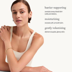 goop Beauty Microderm Body Polish | Exfoliating Scrub &amp Foaming Cleanser for Glowing Skin | Salts &amp Kakadu Plum Seed Oil for Hydration | Inspired by Microdermabrasion | 6 fl oz