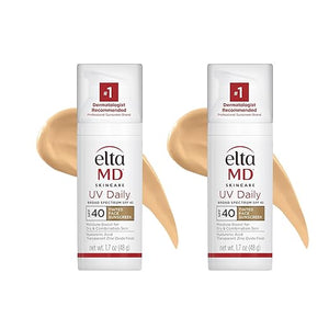 EltaMD UV Daily Face Sunscreen Moisturizer with Zinc Oxide Daily Face Moisturizer with SPF Great for Dry Combination and Normal Skin