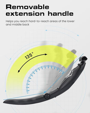 NUBACK Back Shavers for Men with Long Handle