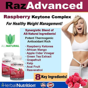 Raspberry Ketones Complex 120 Capsules Two Pack 1200mg Per Serving African Mango Apple Cider Vinegar Green Tea Resveratrol Acai Fruit Kelp and Grapefruit Diet &amp Weight Management Suppleme