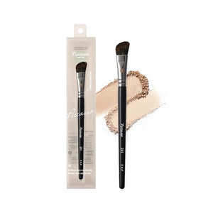 Piccasso 201 Nose Shading Brush ? Soft Hair Makeup Brush for Nose Shaper and Face Makeup, Small Angled Brush for Precise Contouring and Blending, Korean Professional Beauty Tool for Daily Use