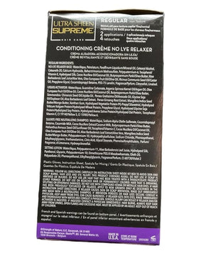 Ultra Sheen Supreme Relaxer Kit Regular (Pack of 4)