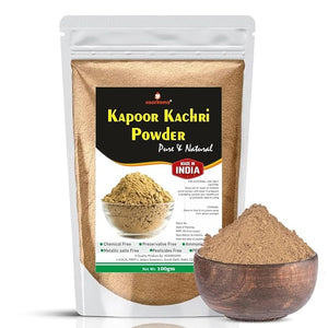 Premium Kapoor Kachri Powder Herbal Supplement for Hair Care &amp Scalp Health 100gm