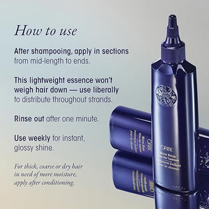 ORIBE Mirror Rinse Glass Hair Treatment | Smoothing Shine Treatment | High-Gloss Frizz-Free and Glass Hair Finish