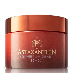 DHC Astaxanthin Collagen All-in-One Gel Brightening Daytime Facial Moisturizer Lightweight Toning Hydrating Absorbs Quickly Collagen Fragrance and Colorant free Ideal for all Skin Types