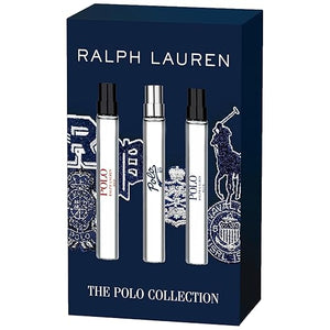 RALPH LAUREN FRAGRANCES World of Polo Discovery Fragrance Set - Polo Red Polo Blue &amp Polo 67 - Eau de Toilette - 3-Piece Gift Set - Travel Size - 0.3 Fl Oz Each