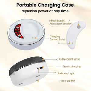 D DUOMEIQI Red Light Therapy Eye Patches for RevitaEyes Portable Under-eye Massage Patches for Tired Eyes Reducing Dark Circles and Eye Bags