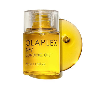 Olaplex No. 7 Bonding Oil Concentrated High Shine Heat Protectant | Visibly Smooths &amp Softens Hair | Added Color Vibrancy | Up to 72 Hour Frizz Control | For All Hair Types | 1 fl oz
