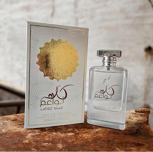 Ladies Talks Eau de Parfum Natural Spray White and Gold Packaging Glass Bottle 100ml/3.4 fl oz