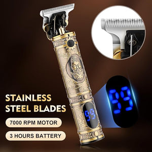 Karrte Men¡¯s Grooming Kit Professional Hair Clippers and Shaver for MenElectric Razor and Nose Trimmer SetBeard Trimmer with 2 Foil HeadGifts for Men