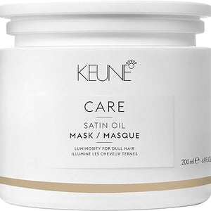 Keune Care Satin Oil Mask Deep Moisturizing &amp Nourishing Treatment for All Hair Types 6.8 Fl Oz