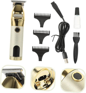 Hair Cutter Set Digital Display Rechargeable Hair Clipper Kit for Men Professional for Home